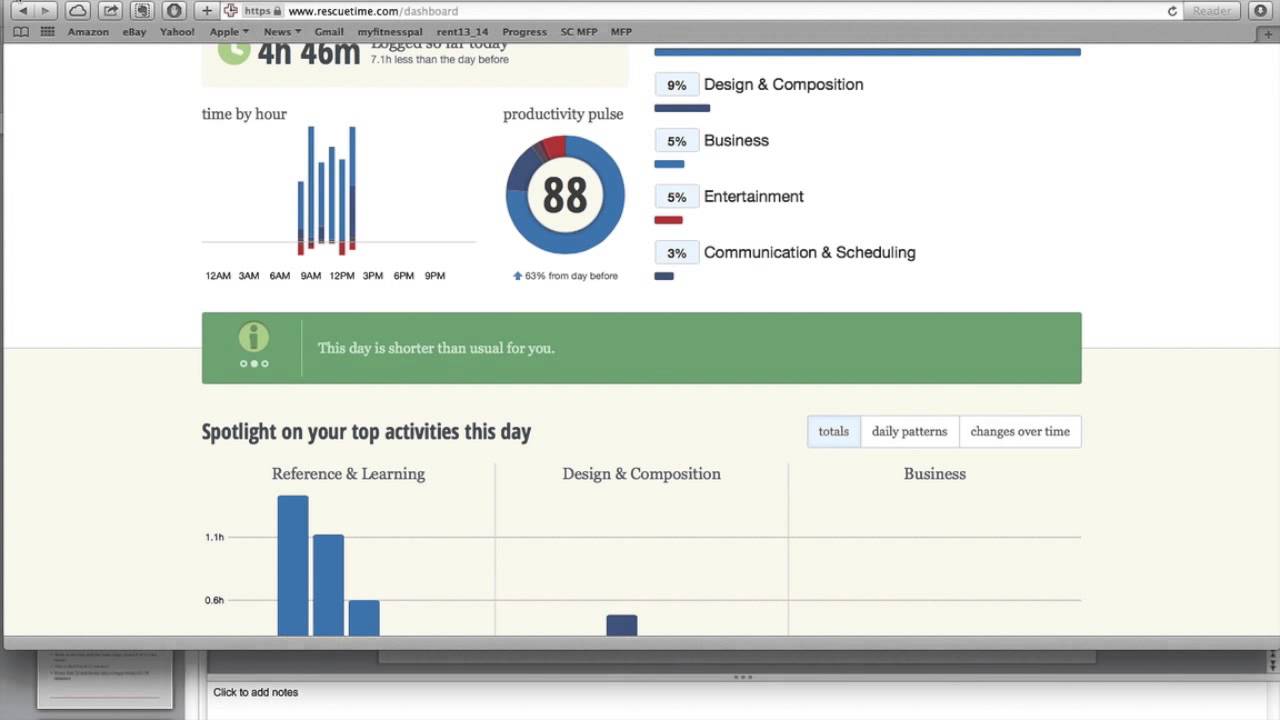 4 Easy Steps to Double Your Productivity at the Computer using RescueTime