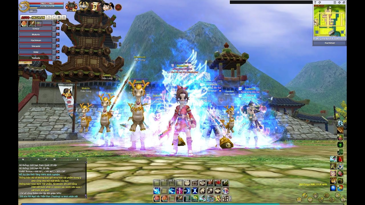 [Yulgang HKGH.VN] Team Tsuki đi phụ bản Thất Huyền Cung(Ảo Mộng) p2