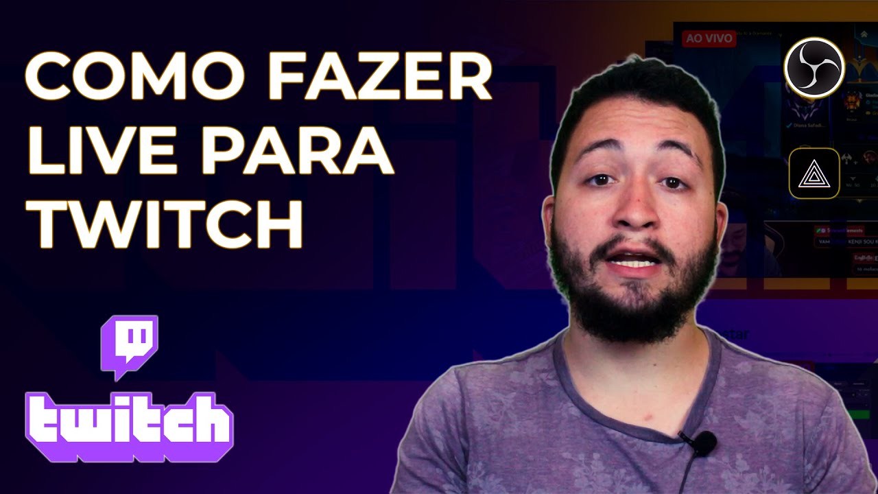 Como fazer live na Twitch usando PC e CELULAR