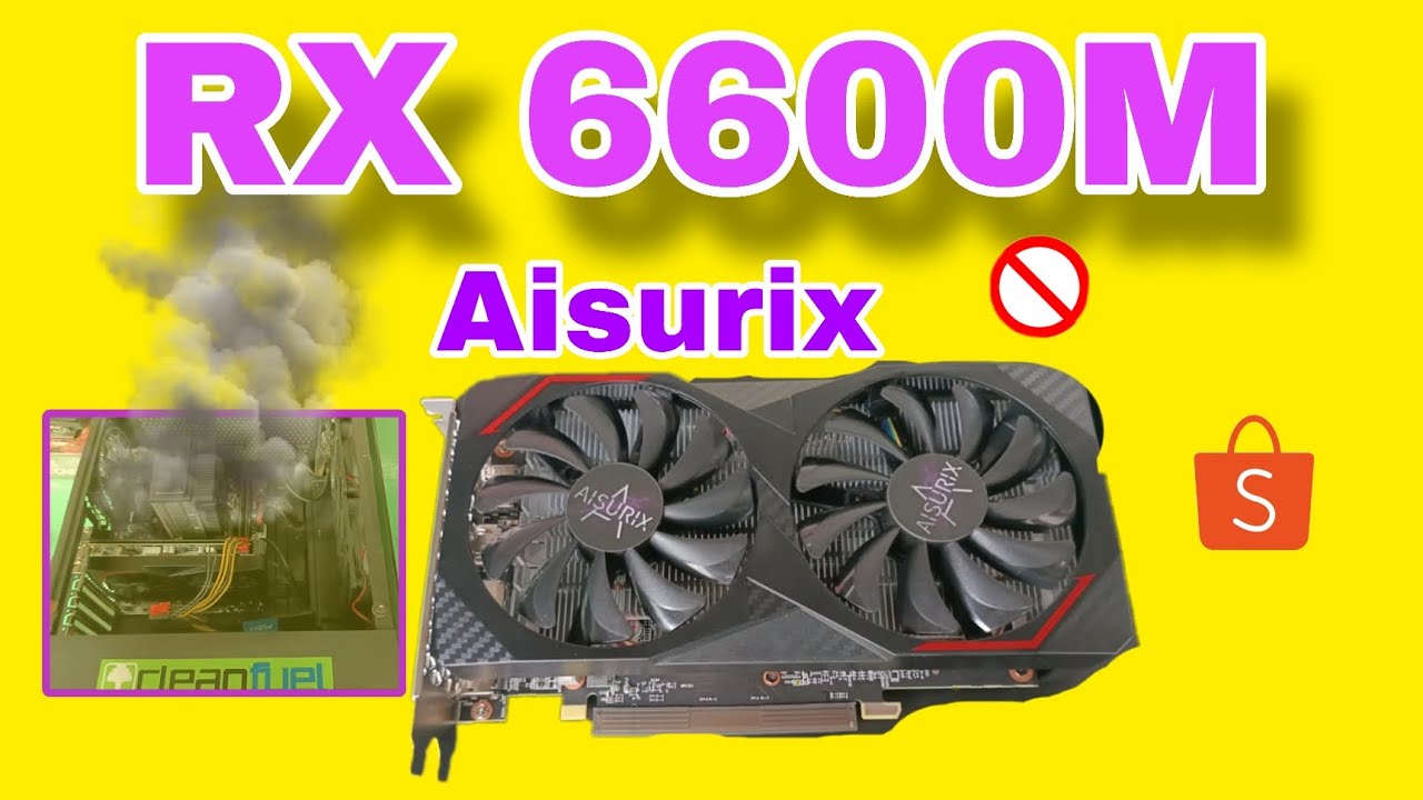 Aisurix RX 6600M Sulit ba o AySorry na lang - Unboxing