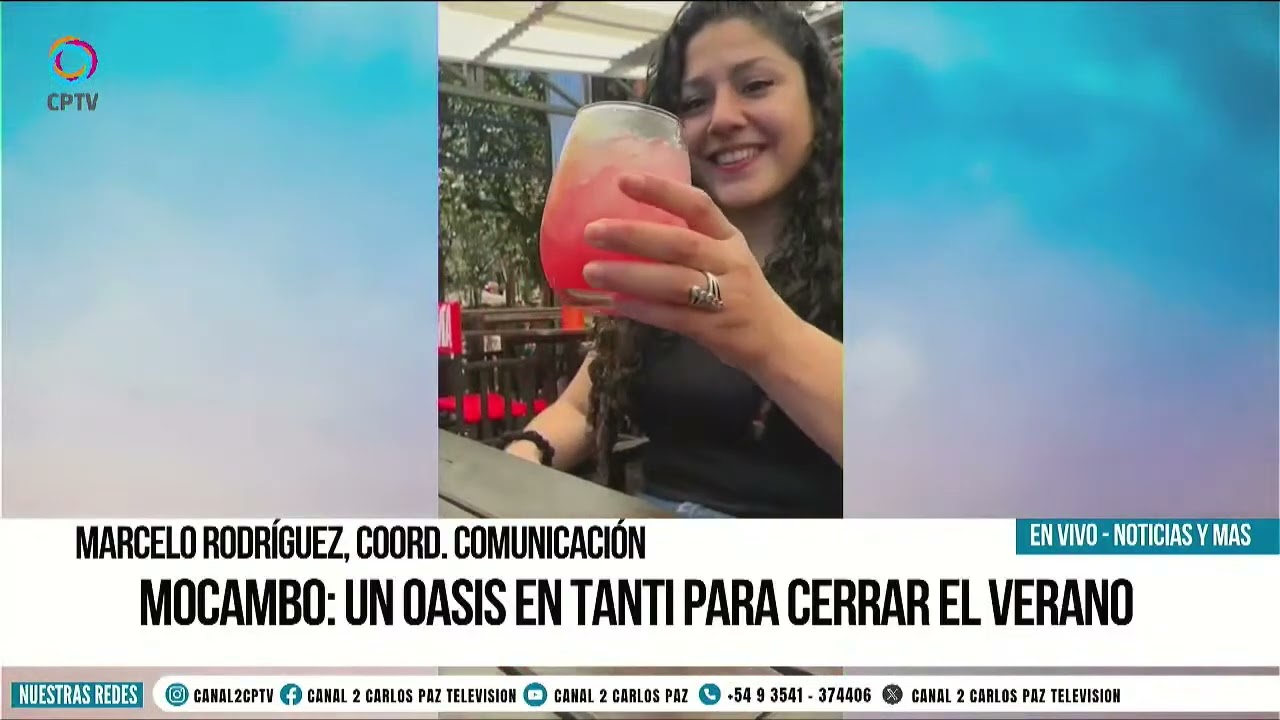 Mocambo: un oasis en Tanti para cerrar el verano