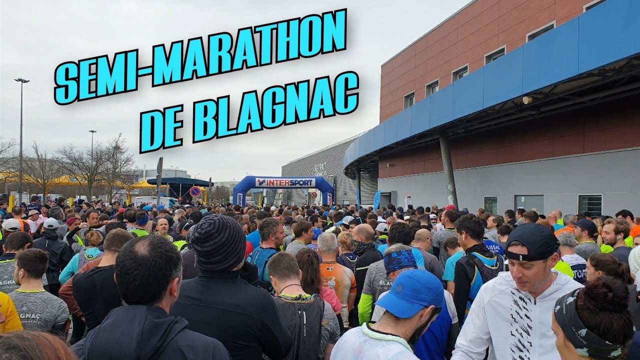 SEMI-MARATHON de BLAGNAC, dans la souffrance !