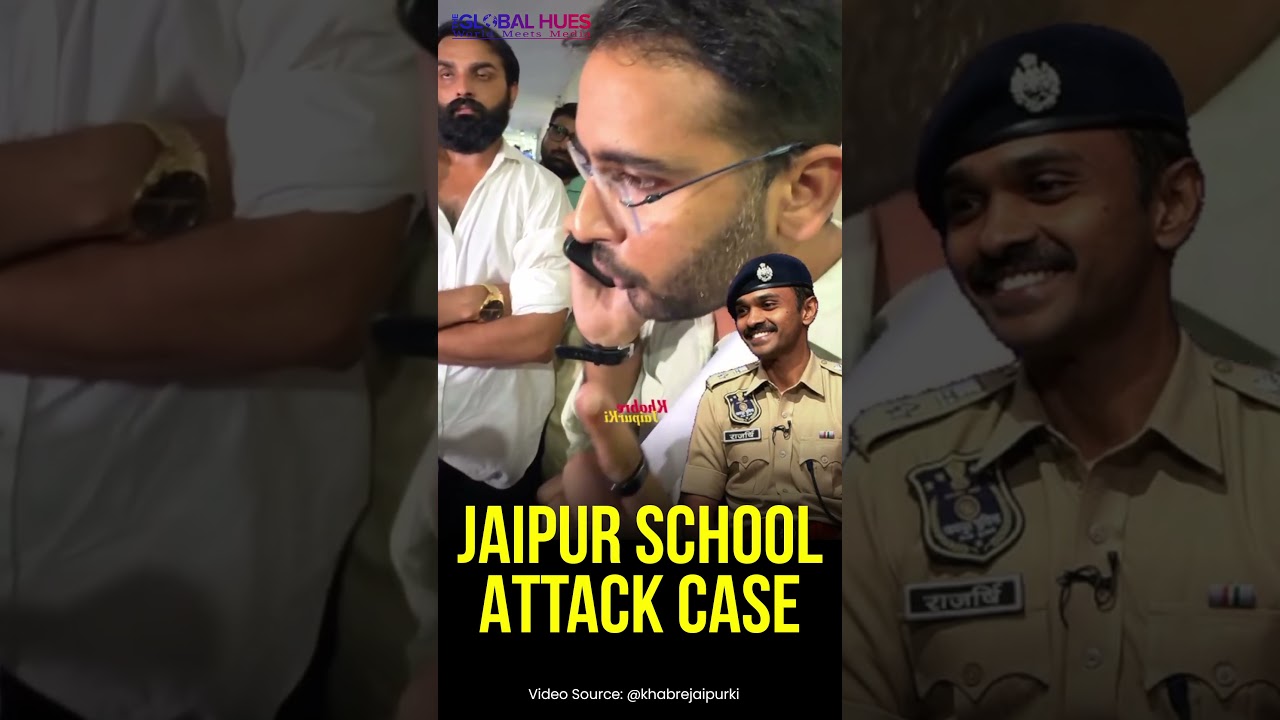 #jaipur #school #attack Row CJP's #ashutoshranka Demands Action From DCP #rajarshiraj #cjp #trending