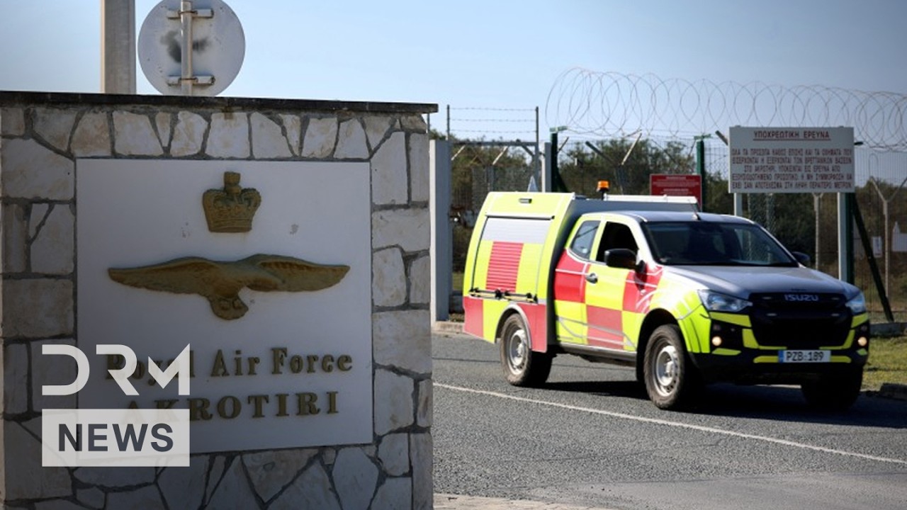 Planes Over RAF Akrotiri as UK Defence Secretary Visits Cyprus Base After Drone Incident | AC15