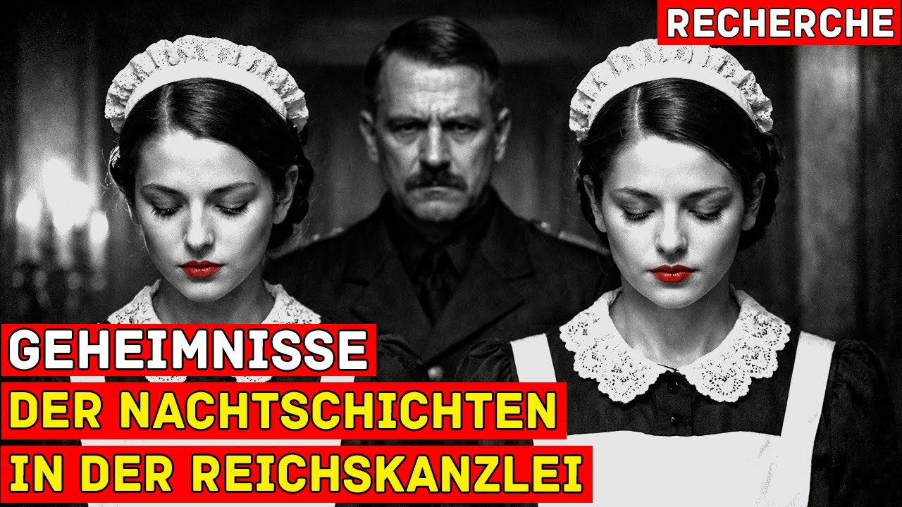 N&auml;chtliche Pflichten der Dienstm&auml;dchen: 300 M&auml;dchen aus der Reichskanzlei