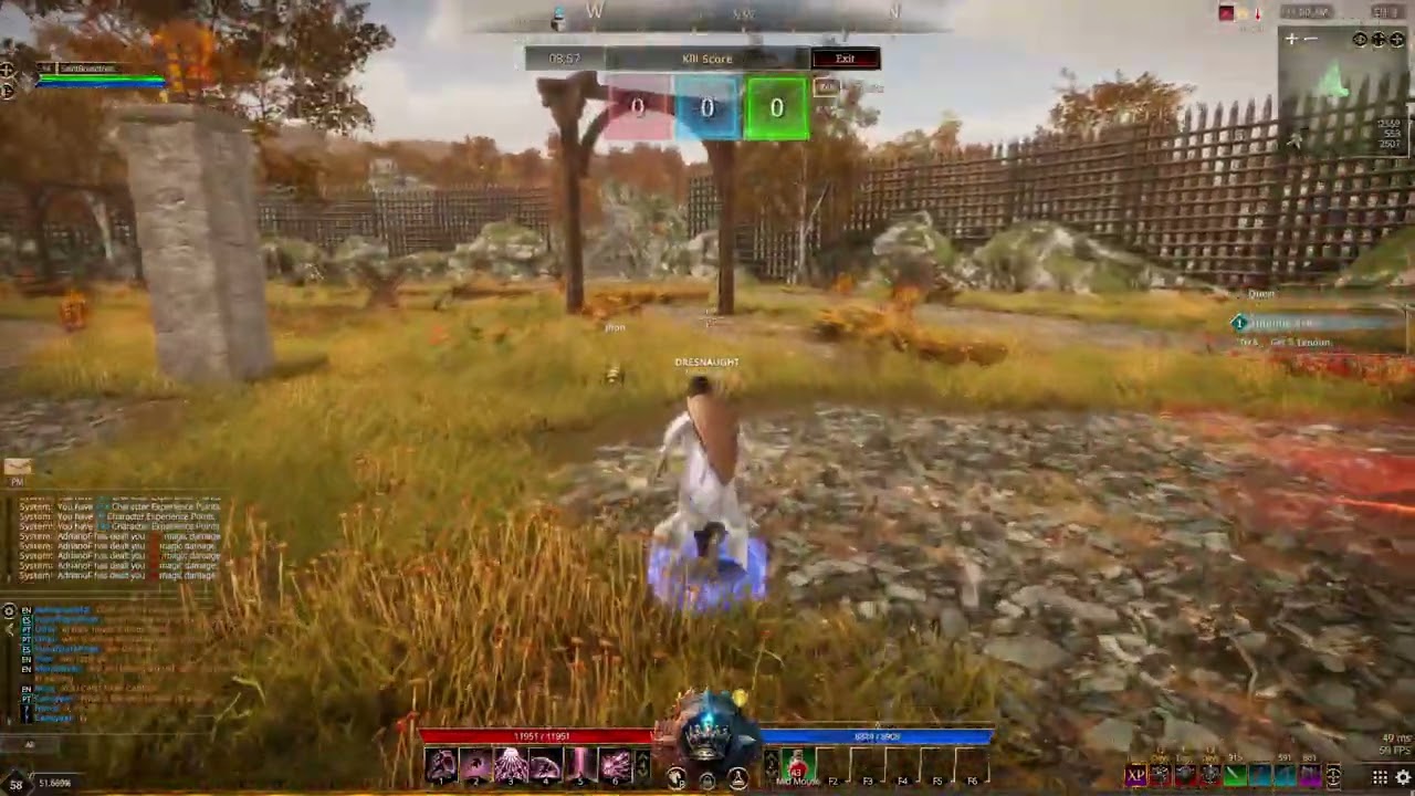 Quinfall New combat arena fight SNS vs  necromancer