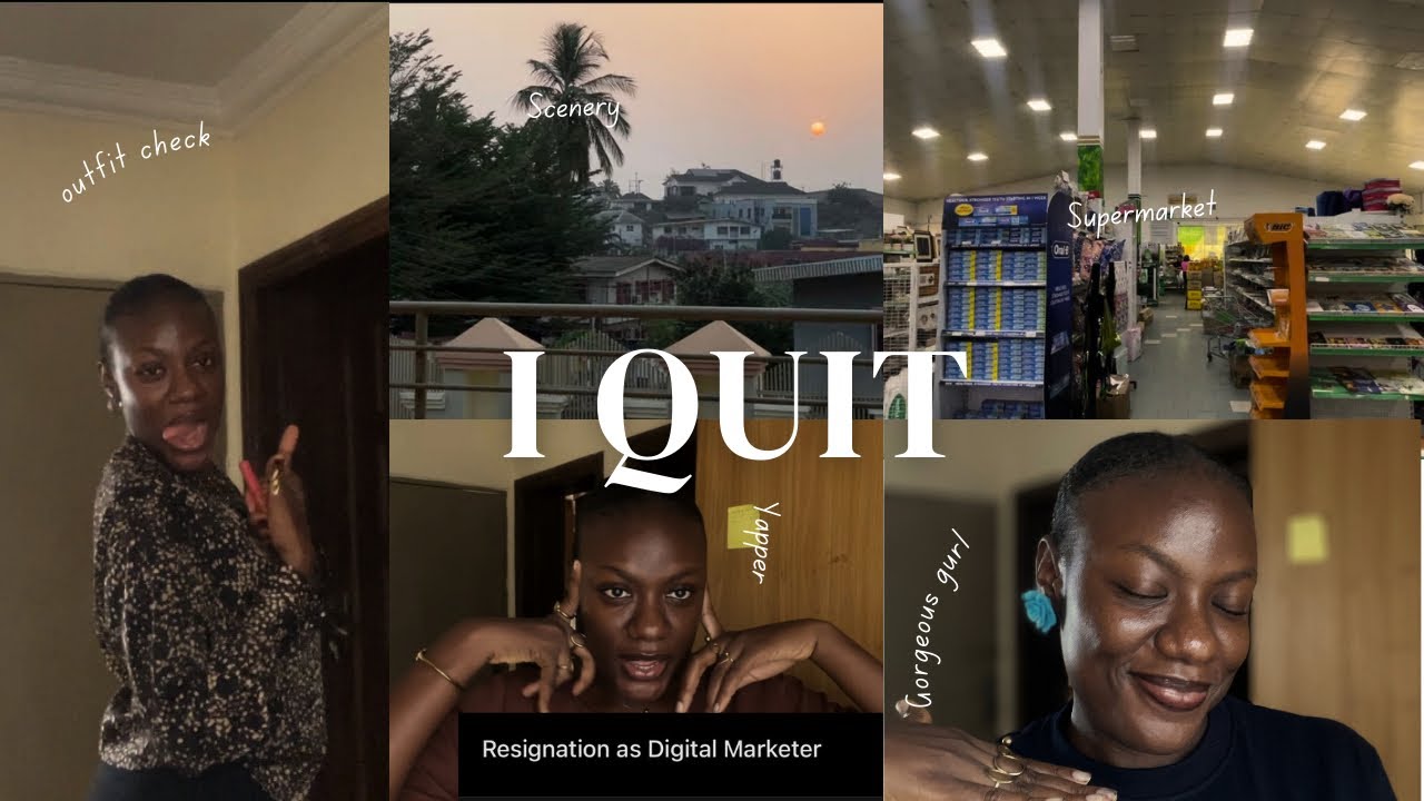 My first YouTube video | Resignation & a quiet weekend in my twenties