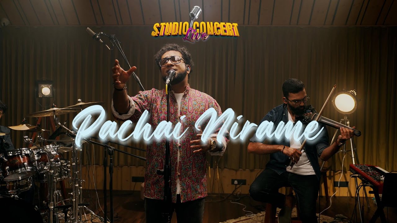 Pachai Nirame Revisited | Studio Concert LIVE | HariCharan | Drums Kumaran Collective | Live Cover