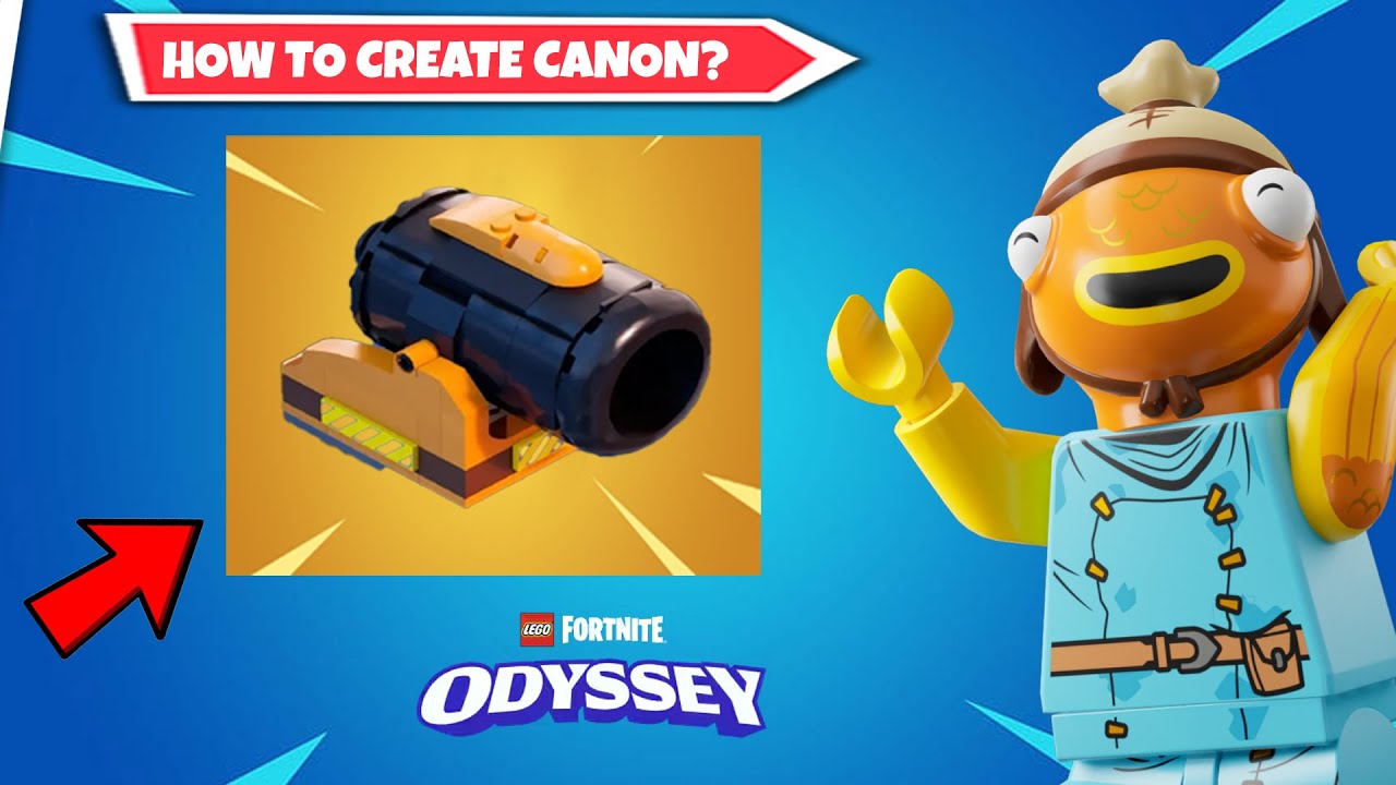 How to Create Cannon 2025  | Storm Chaser Base Camp Village   | Lego Fortnite #legofortnite #lego