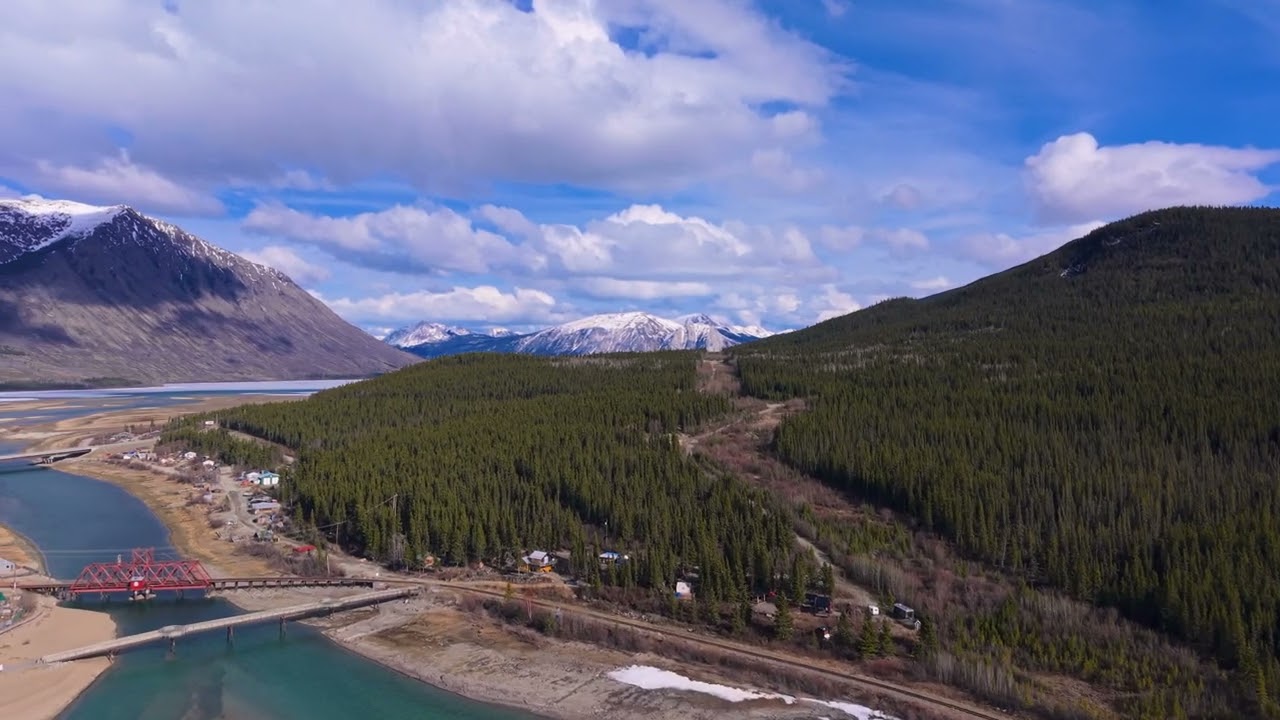 Beautiful Carcross yukon #yukon #canada #trending #travel #viralvideo #sunny #amazing #beautiful