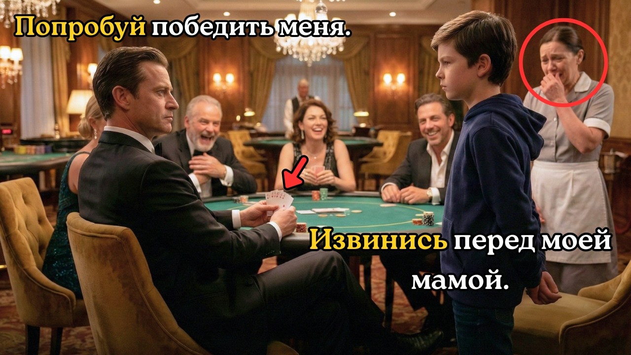 Обыграешь — дам $1,000,000!» — Смеялся профи, не зная, что сын горничной — ГЕНИЙ! 🧠🔥
