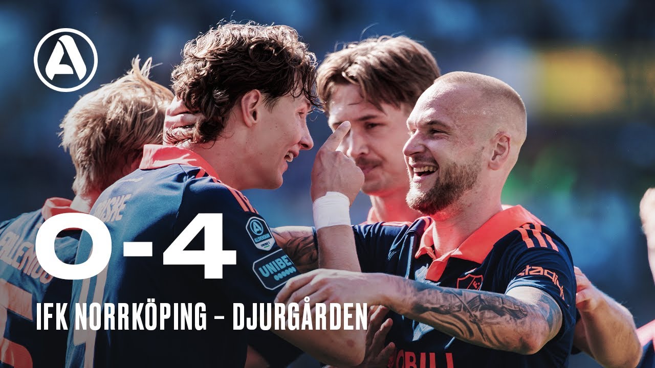 Matchsvep | IFK Norrköping - Djurgården 0-4 | Allsvenskan 2025