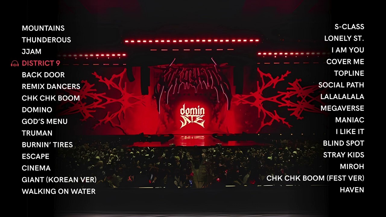 STRAY KIDS dominATE WORLD TOUR  ☆ SETLIST LATAM ☆
