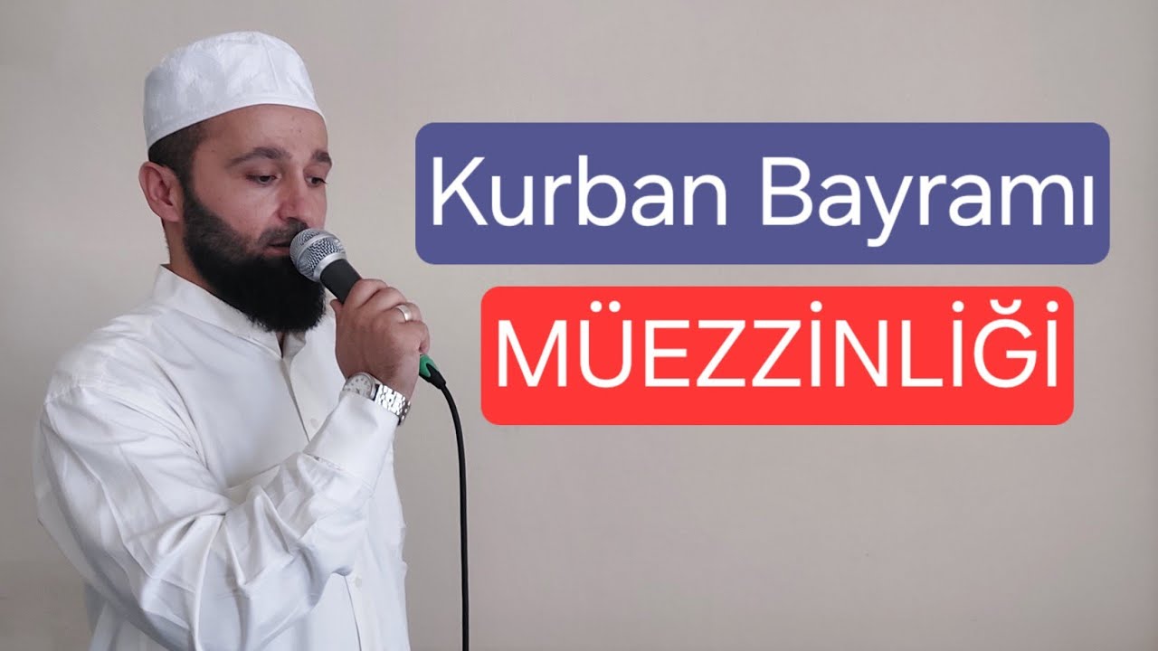 Bayram müezzinliği..