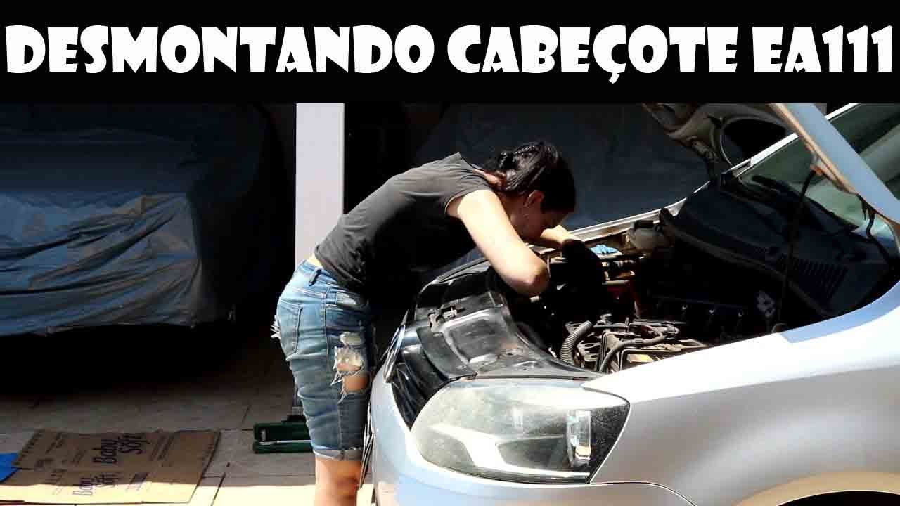Desmontando o cabeçote do Fox 1.0 2010 - Motor EA111.