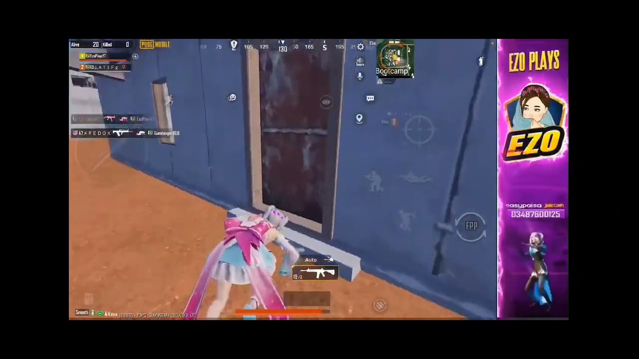 I killed a streamer on live stream EzoPlaysYT || TS NinjaYT