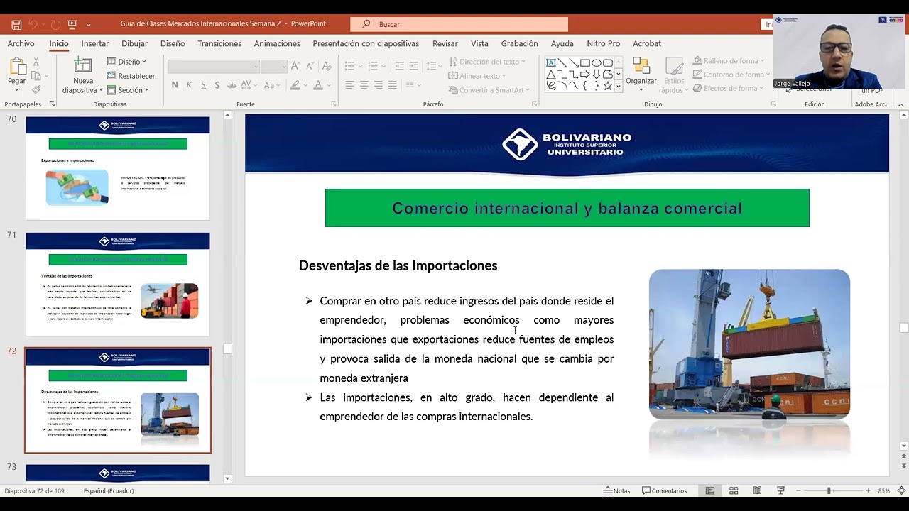 Clase 2  Semana de Mercados Internacionales