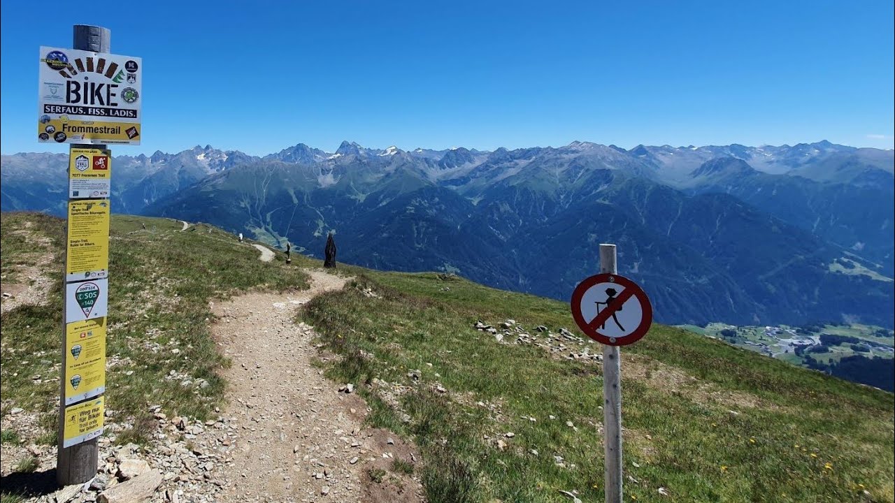 Serfaus. Fiss. Ladis. 2022 - Frommestrail - komplett - 4k