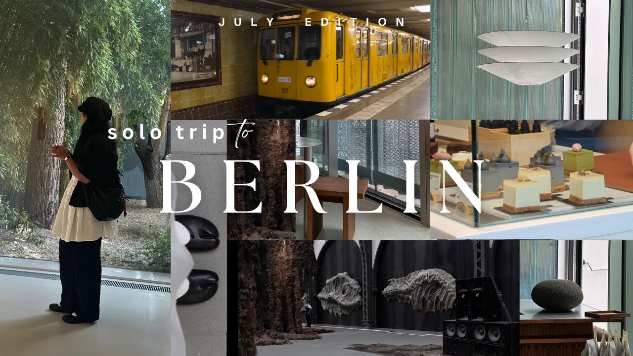 berlin vlog🎐🚋 | museums, cafes, rainy summer days, hidden galleries & more