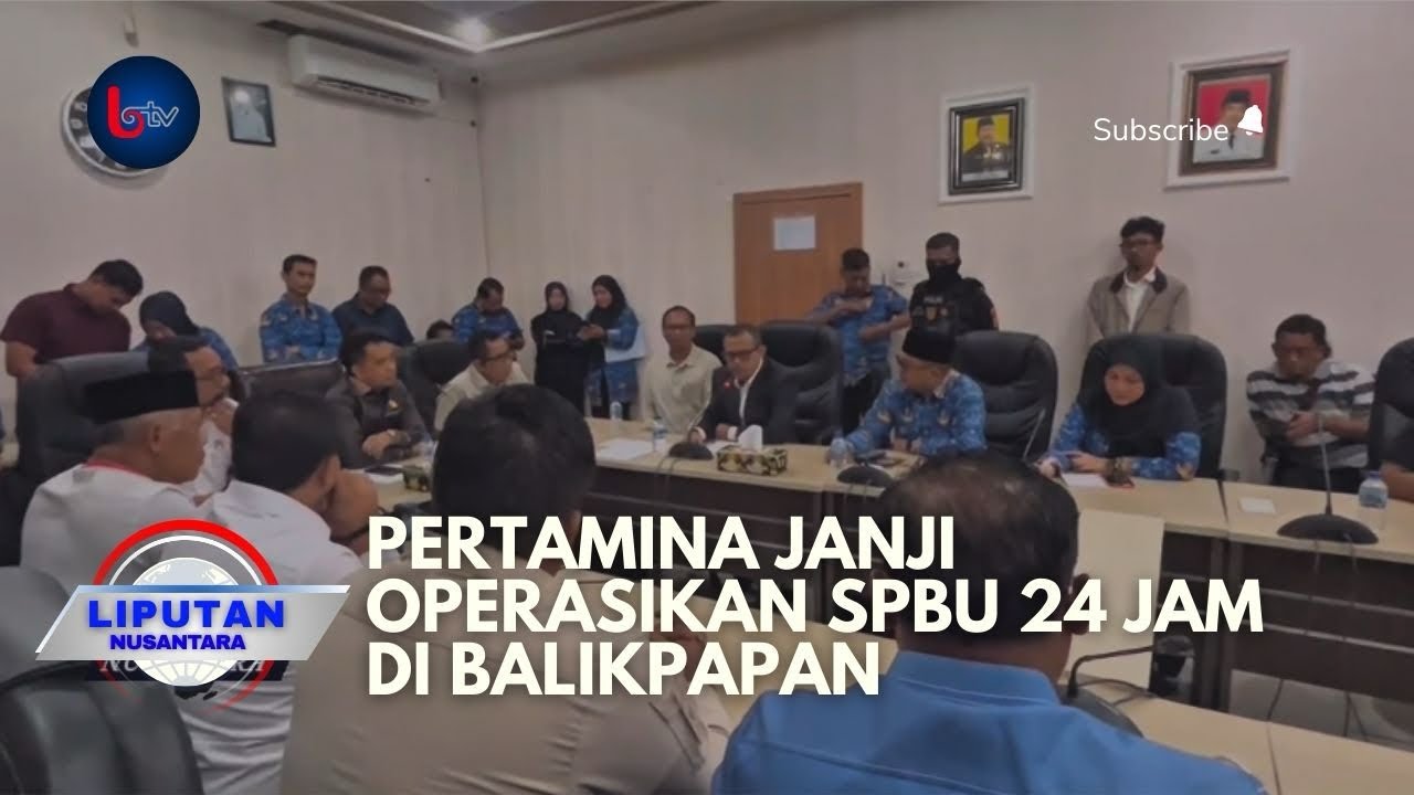 PERTAMINA JANJI OPERASIKAN SPBU 24 JAM DI BALIKPAPAN