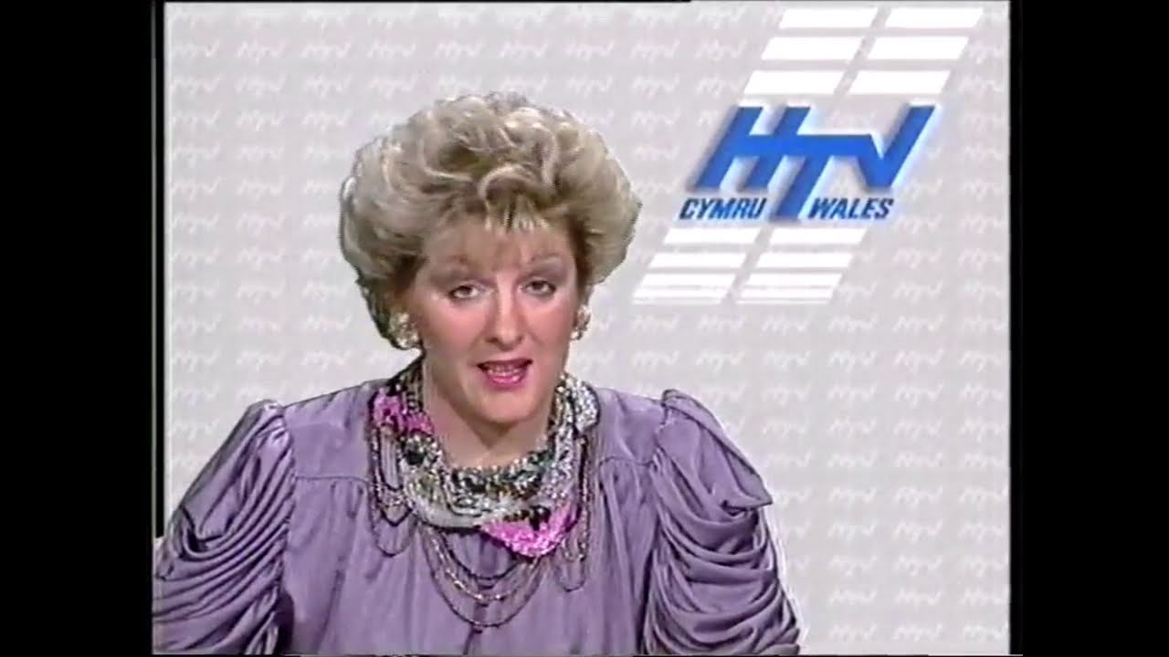 HTV Wales ads & in-vision continuity - Friday 6th January 1989