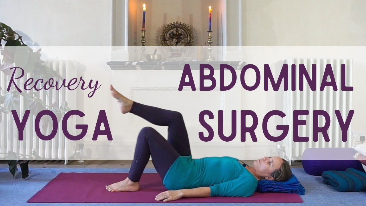 25 Mins Post Op Yoga for Gentle Strengthening | Yoga for After Abdominal Surgery | Yoga with Joy