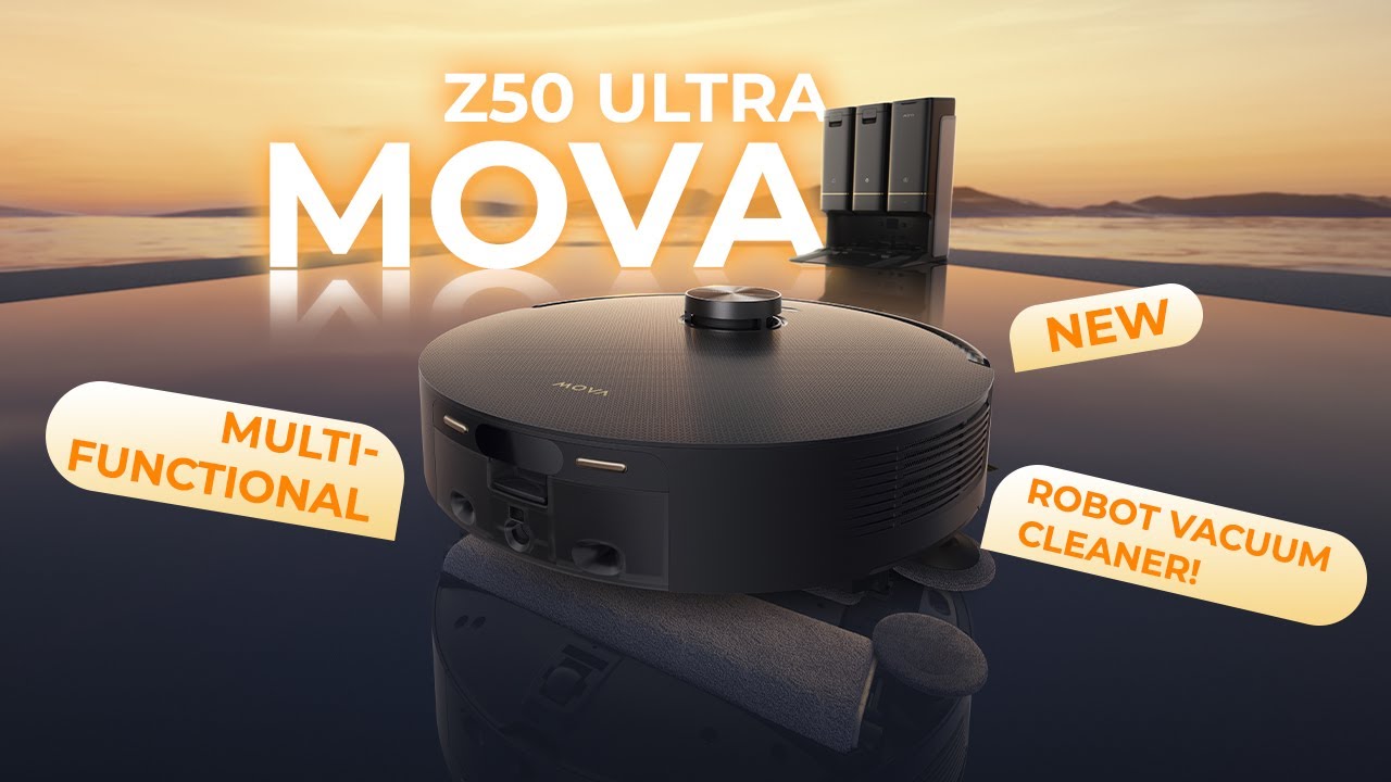 MOVA Z50 Ultra - новый многофункциональный робот-пылесос!