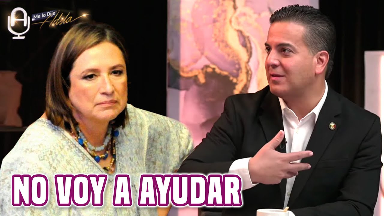 Damián Zepeda rechaza alianza con el PRI, pero apoya a Xóchitl | Me lo dijo Adela