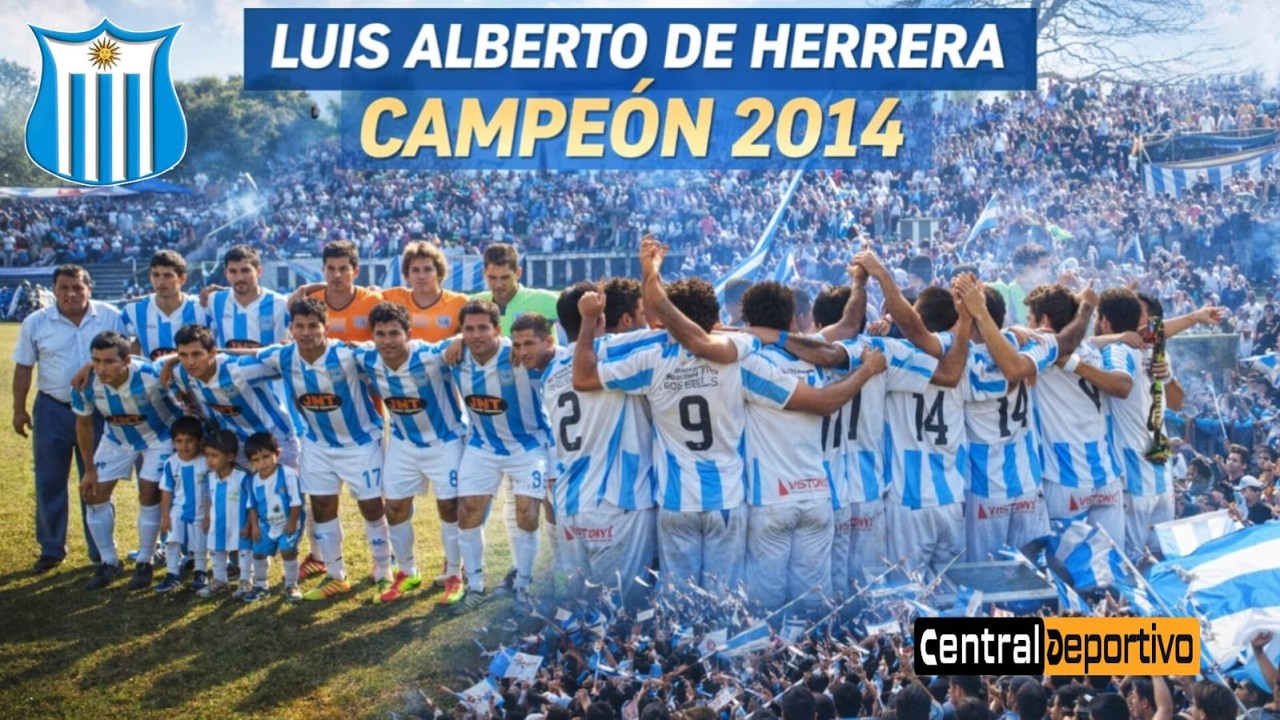 Club Luis Alberto de Herrera de Guarambaré - Campeón 2014