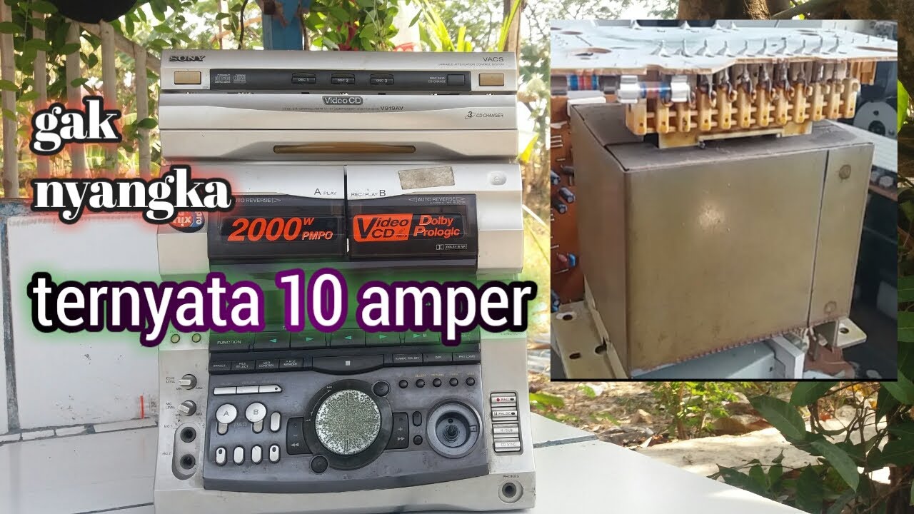 Bongkar Compo Sony V919AV