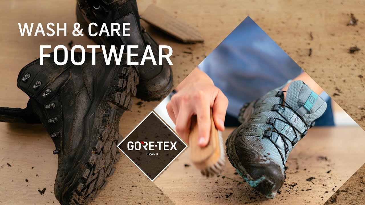 How to clean your GORE-TEX footwear (shoes & boots) | Wash & Care
