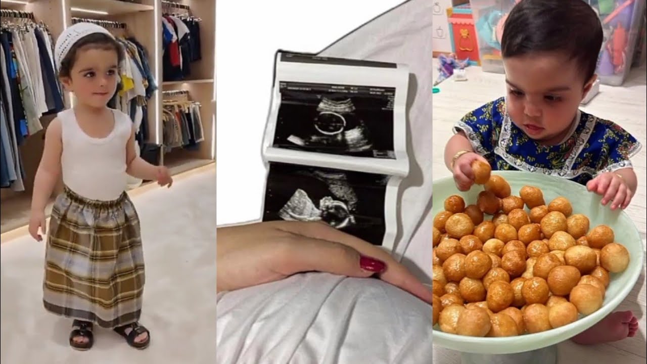 مين حامل تتوحم برمضان😩اطفالها يوزعو إفطار صايم للعمال الأجانب🌙البيبي دخلت صحن اللقيمات😂سارة الودعاني