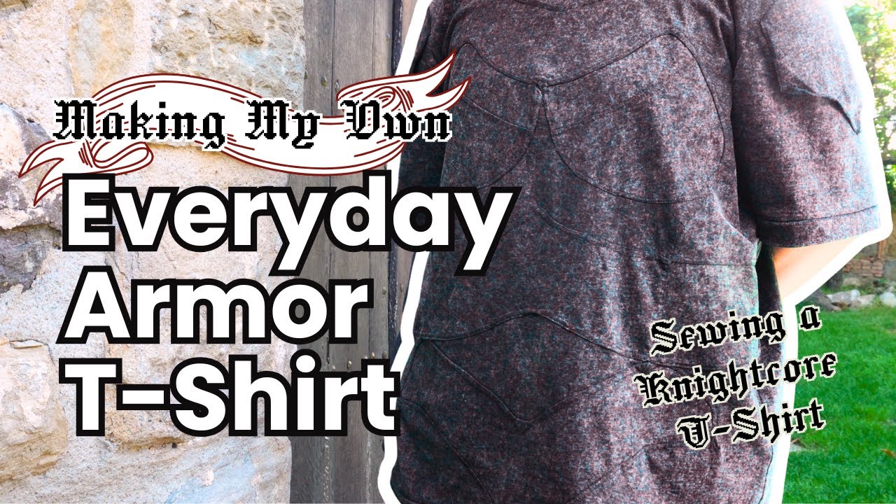 Making an Everyday Armor T-Shirt: How to make a normal oversized T-Shirt more 