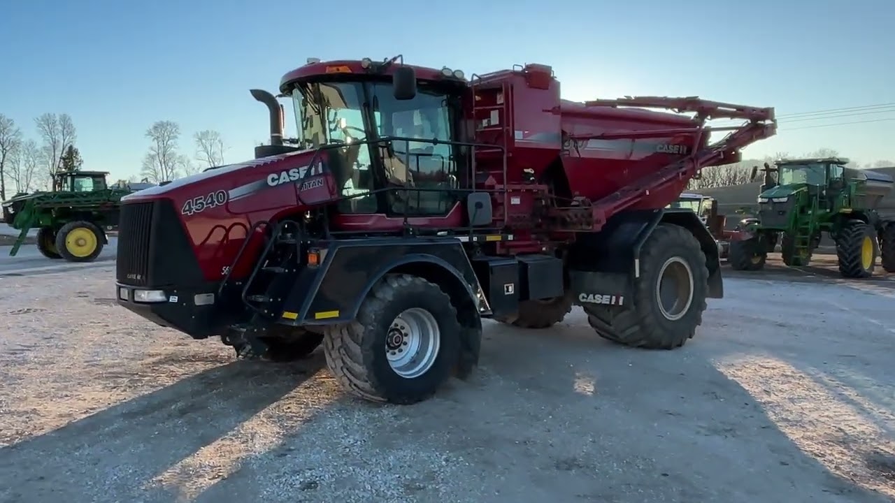 2017 CaseIH Titan 4540 Dry Air Flow Floater