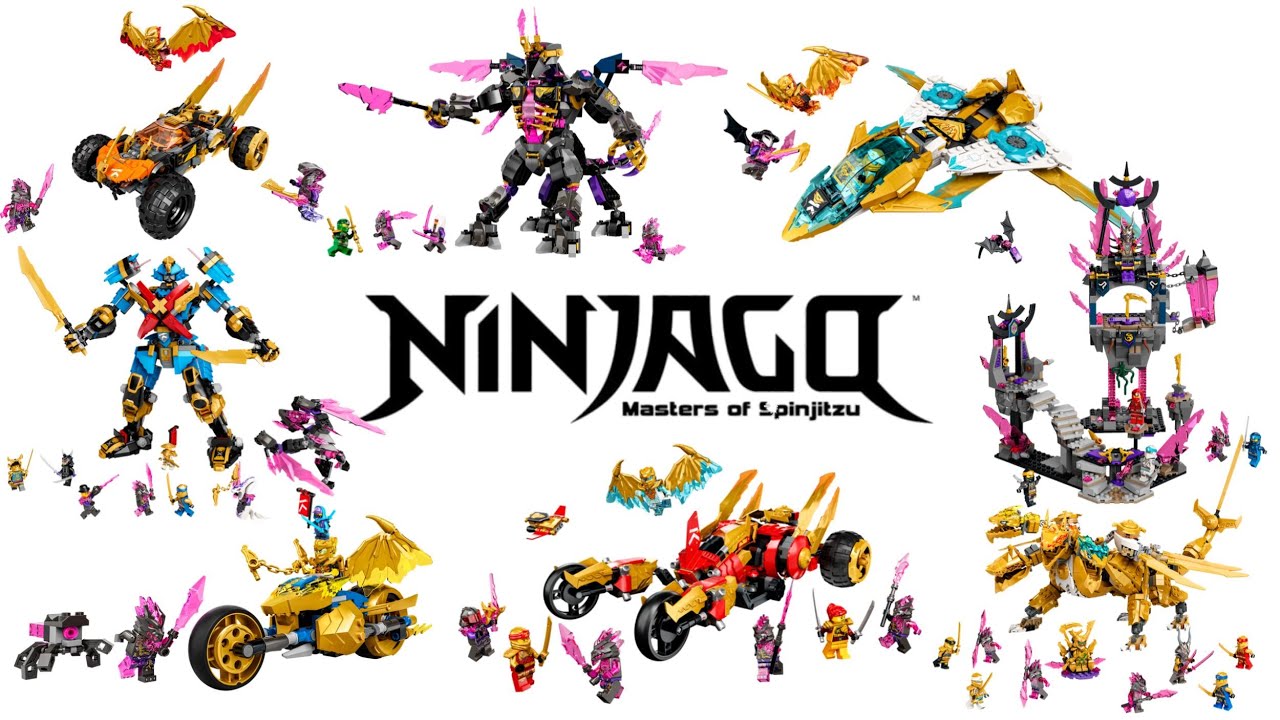 All Lego Ninjago Crystalized Sets Summer 2022