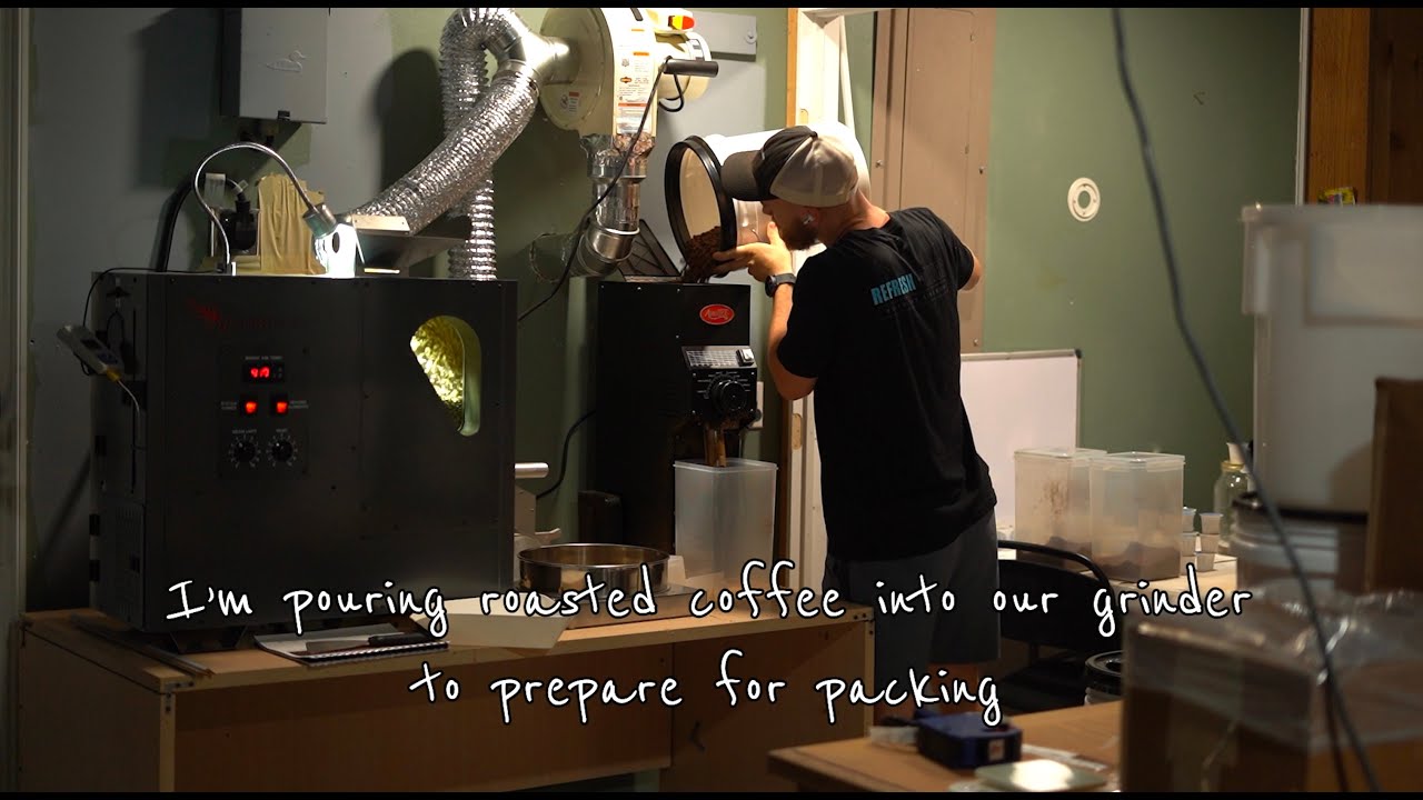ASMR Coffee Roasting w/ captions (1 Hour)