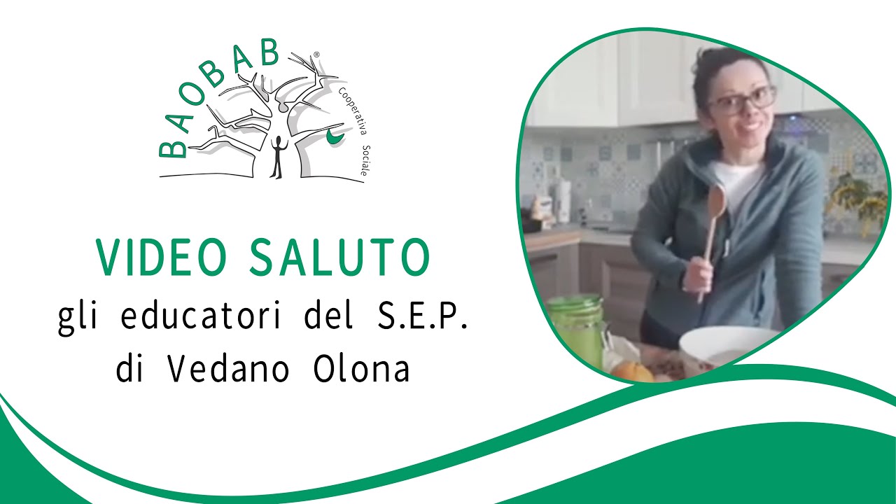 Video saluto degli educatori del S.E.P. di Vedano Olona