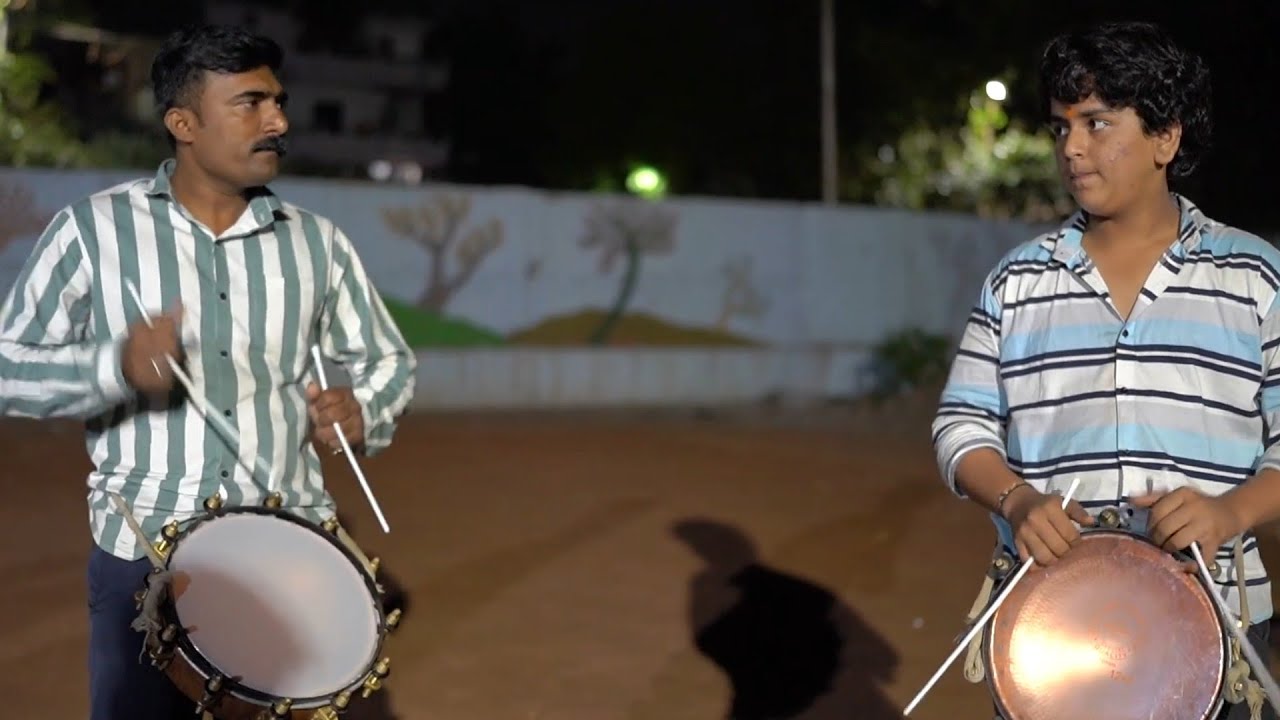 गुरु शिष्य | कलावंत पथकाचे माझे गुरु सागर सर यांच्यासोबत वादन | Pune Dhol Tasha  #tasha