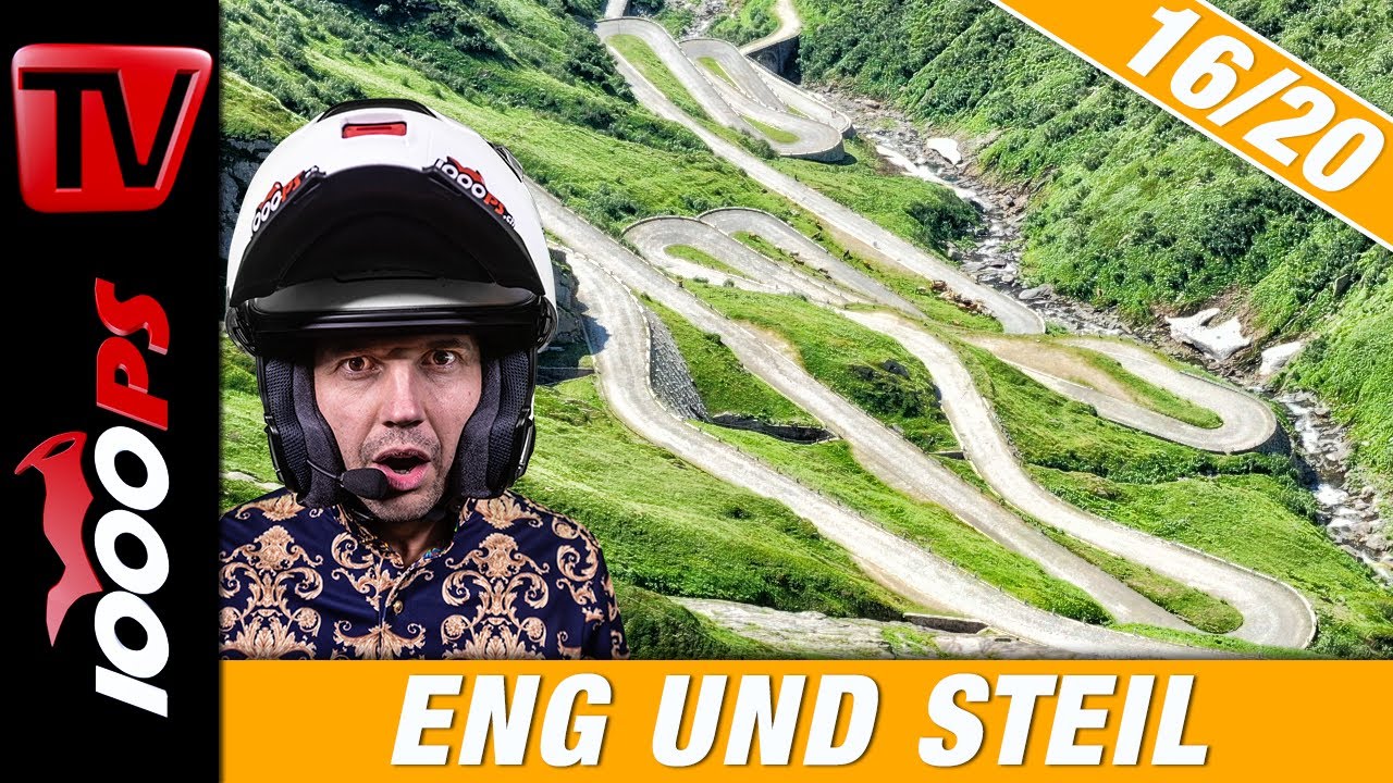 Spitzkehren in den Alpen - Mit dem Motorrad richtig fahren 16/20