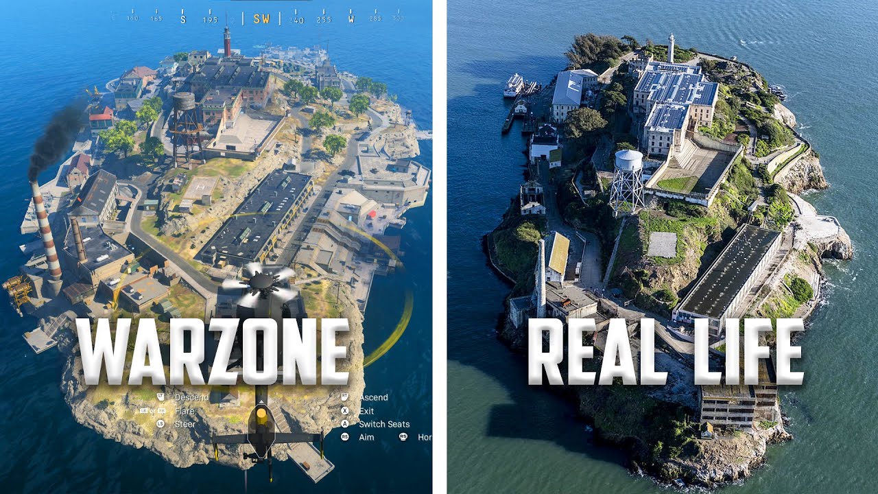 Места Call of Duty Warzone в РЕАЛЬНОЙ ЖИЗНИ!