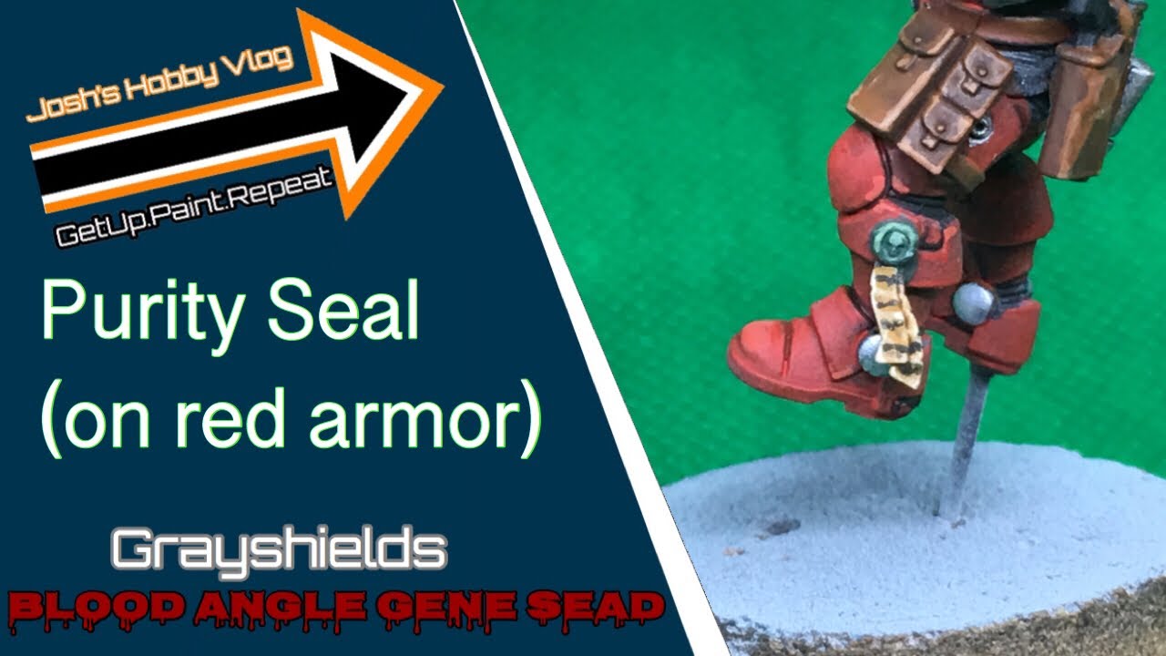 Purity Seals on Red Armor