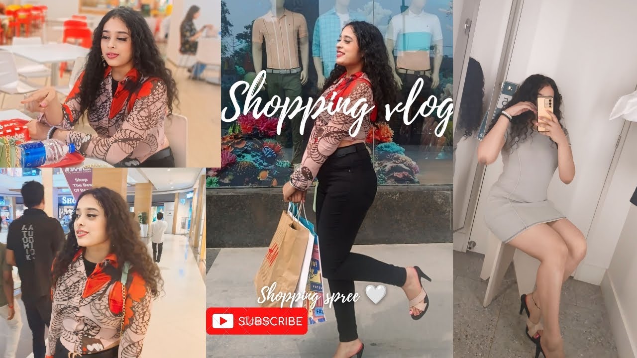 shopping spree vlog 🤍 mall of ranchi || nucleus mall ranchi || baddie vlog🦋 || makeup shopping 💅