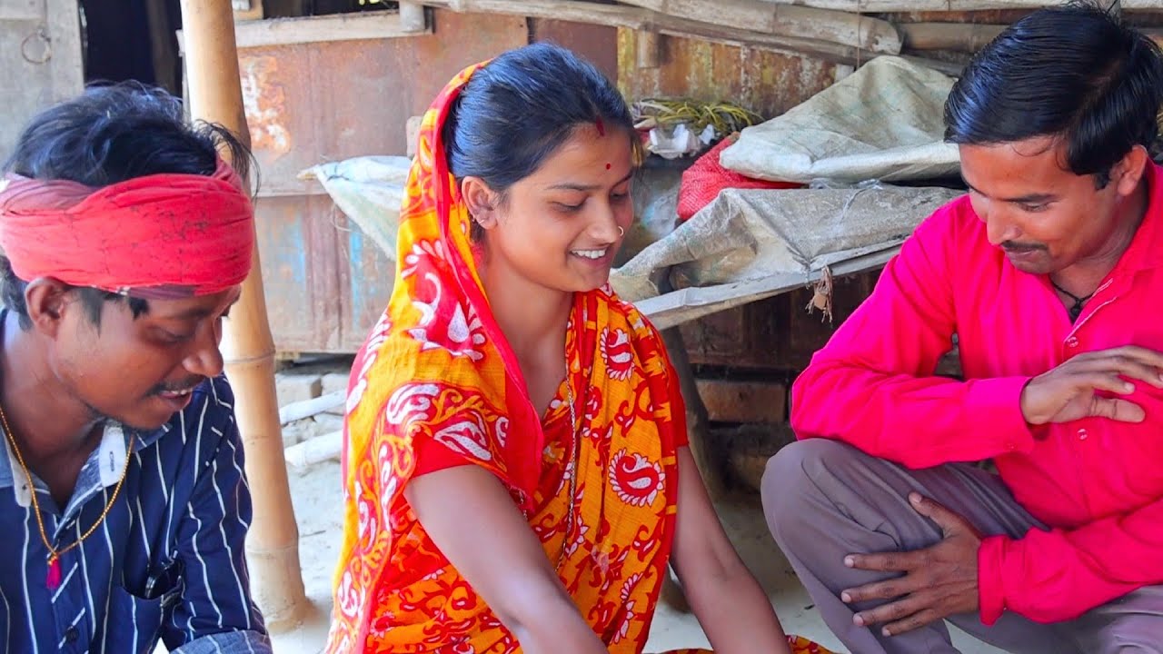 Chapla Village Cooking vlog | গ্রামের বৌদিদের হাতের দেশি মুরগির ঝোল সাথে কাতলা মাছের রান্না খাওয়া