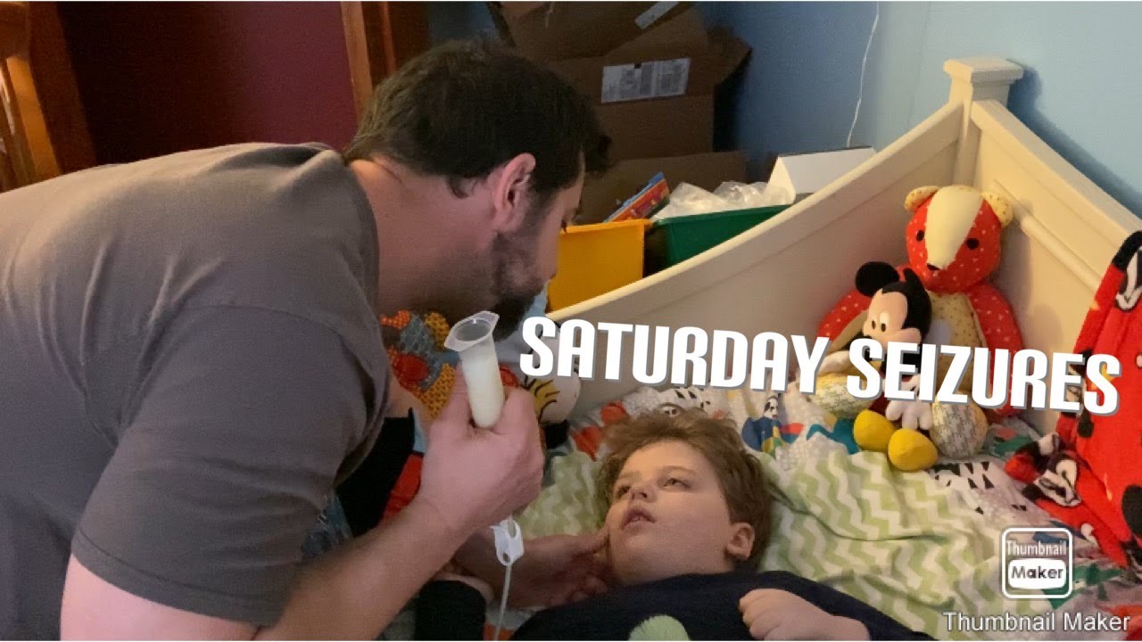 Saturday Routine: Many Partial Seizures | Discreet Diaper Change | 1000 Subscribers | Special Needs