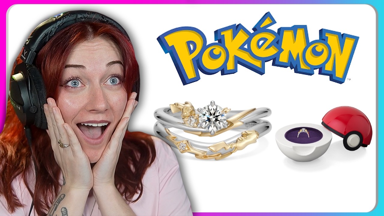 Pokemon came out with WEDDING RINGS?!