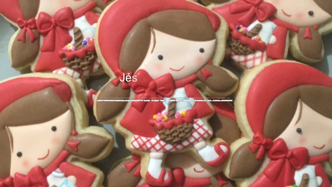 Biscoitos Decorados - chapeuzinho vermelho [glacê real]