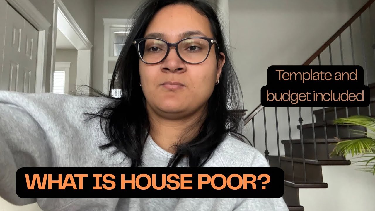 What is house poor? - Things to note before buying a house- #homebuyingtips #budget  #finance 