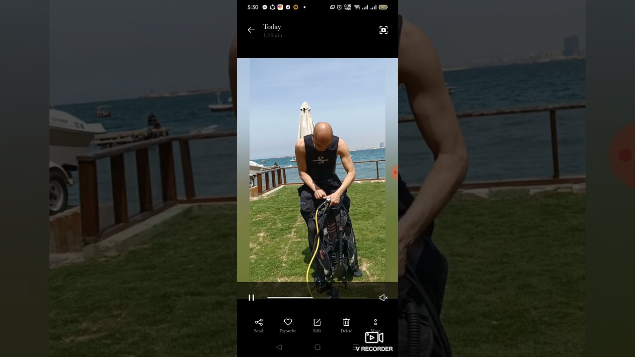 طريقة تجهيز معدات الغوص scuba diving equipment assembly