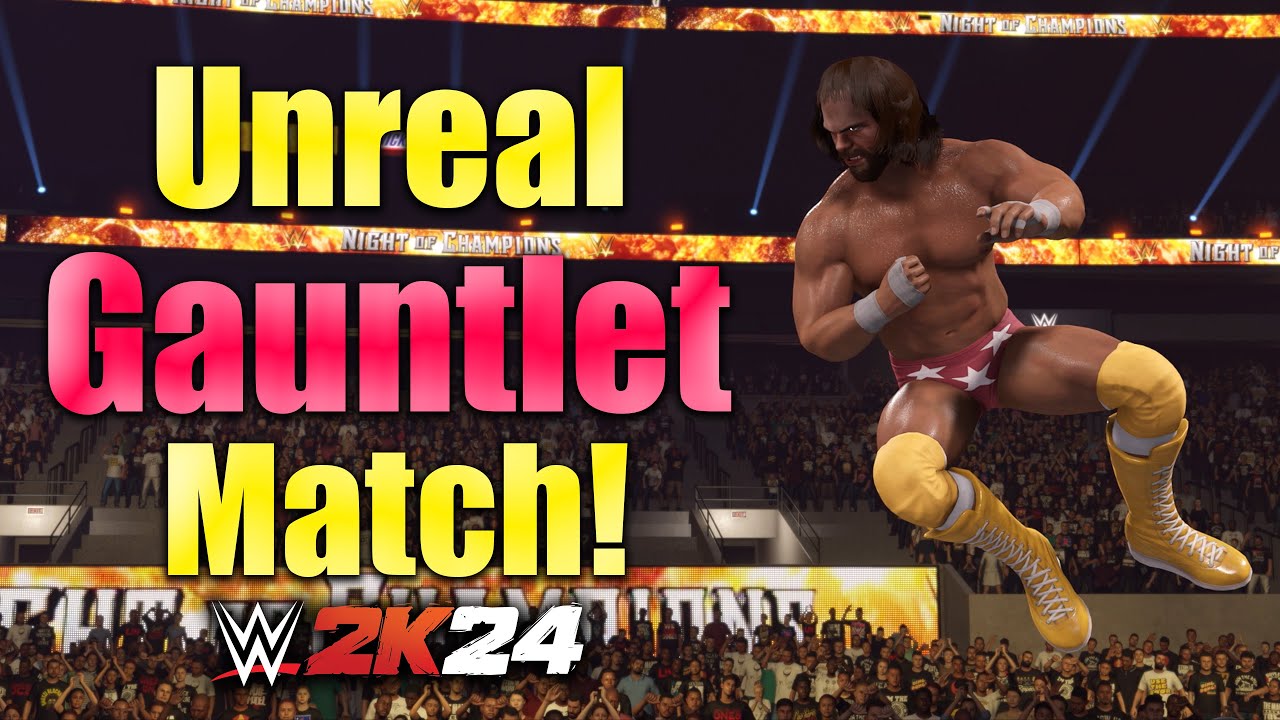 Attempting To Defeat The Hardest Match In WWE 2K24 History Using Machoman!!