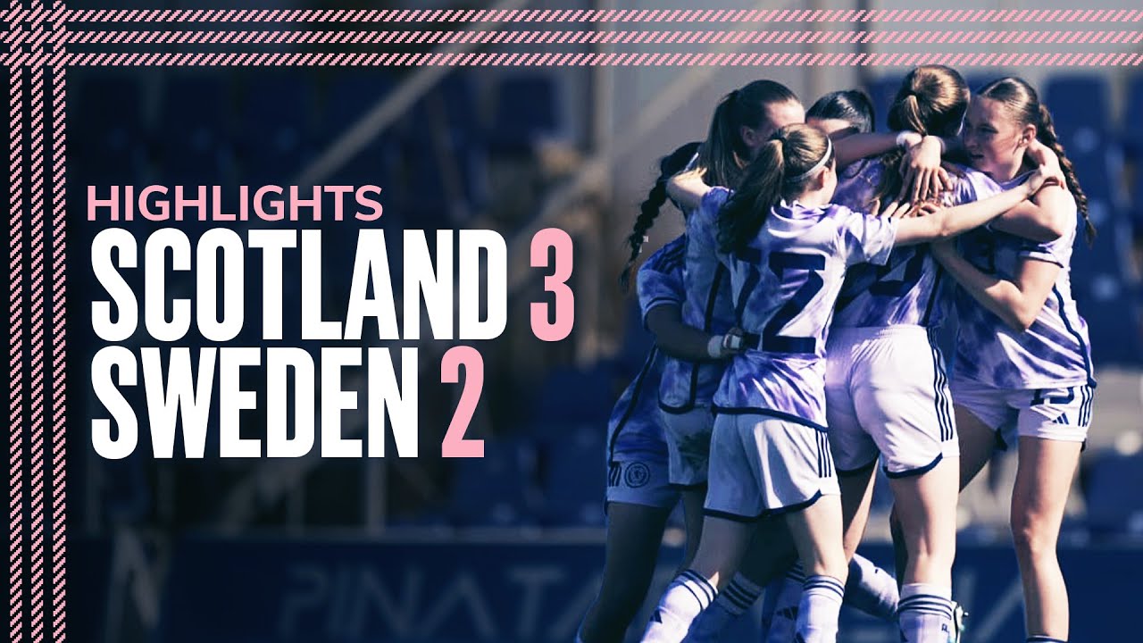 Scotland U-17 3-2 Sweden U-17 | MIMA Cup Semi-Final Highlights | Scotland National Team